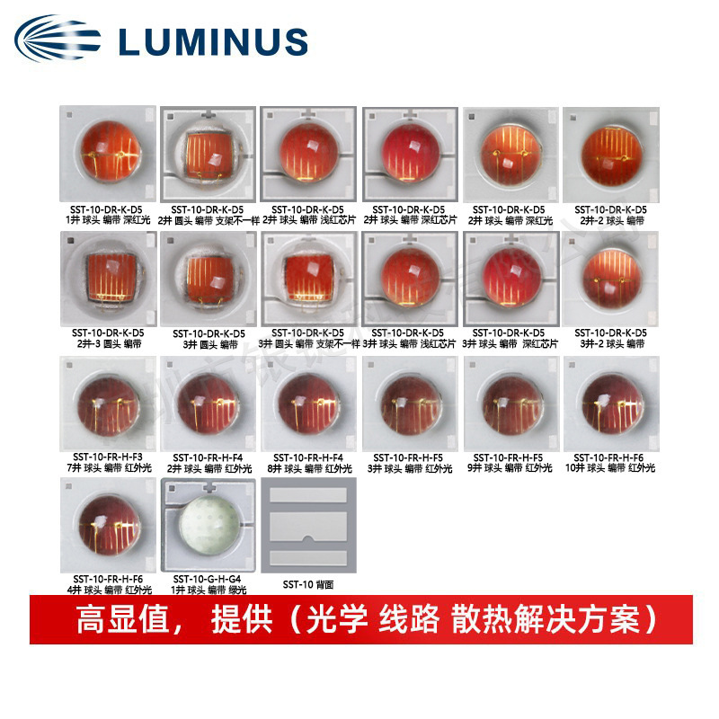LUMINUS������˹SST-10���̹� 3535���� 3W����led����ֲ������