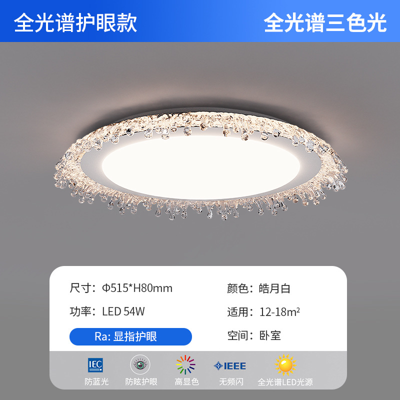 11627-51.5cm - Blanco brillante - Tricolor variable - Espectro completo