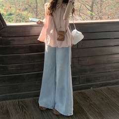 優しいスタイルのレースアップリボンホルターネックベスト女性のための 2025 夏のファッションテクスチャ花のつぼみ裾ノースリーブトップ