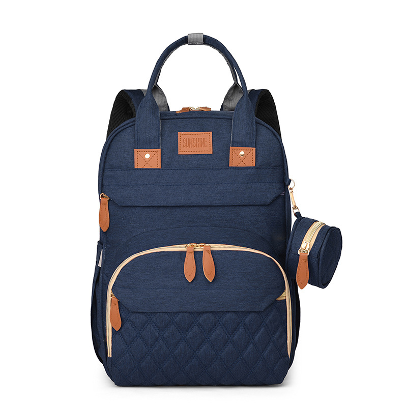 Transfronterizos para la nueva mochila de hombro para mamás, mochila de leche de gran capacidad, mochila para madres y bebés, mochila ligera