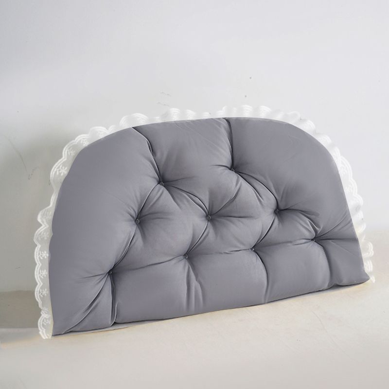 Cojín de cabecera de la cama in Princess Girl Cojín de cama dormitorio sofá antichoque protector de cintura tatami bolsa suave respaldo