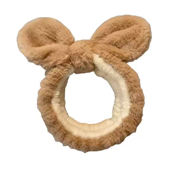 Cartoon three dimensional headband for face washing