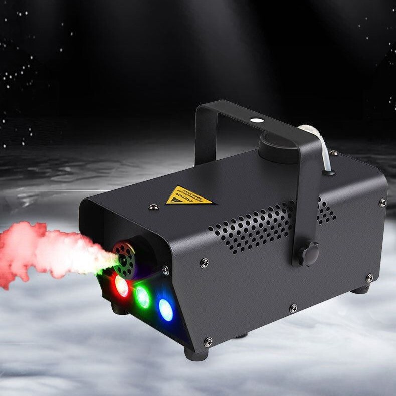 Cross-Border Hot Selling Three-Color Led500 Smoke Machine Stage Smoke Machine Smoke Generator Spray Machine Halloween Special Effects Cross-Border Hot Selling Three-Color Led500 Smoke Machine Stage Smoke Machine Smoke Generator Spray Machine Halloween Special Effects