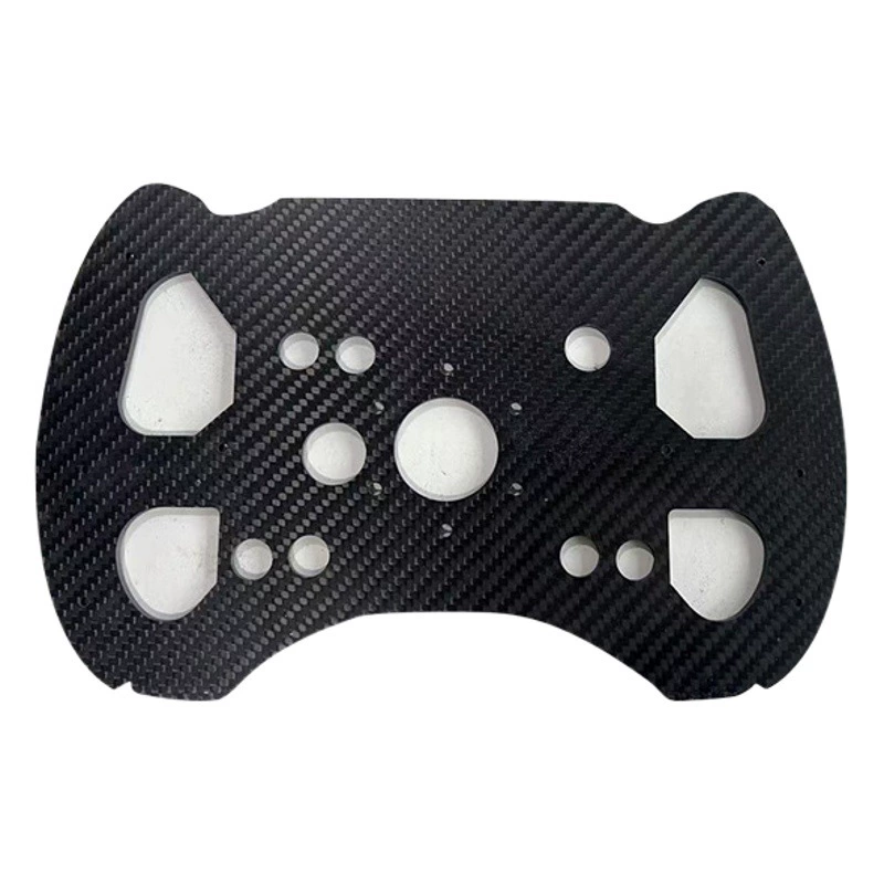 Доска из углеродного волокна 3K обработка доски из углеродного волокна саржа полотняного переплетения углеродная доска с ЧПУ резка углеродного волокна Заводская поставка