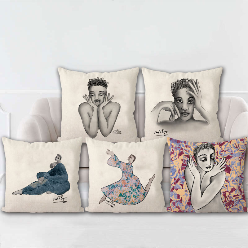 South African Carrol Boyes Sofa Decorative Pillowcase Car Office Cushion Lunch Break Pillowcase Export Wholesale