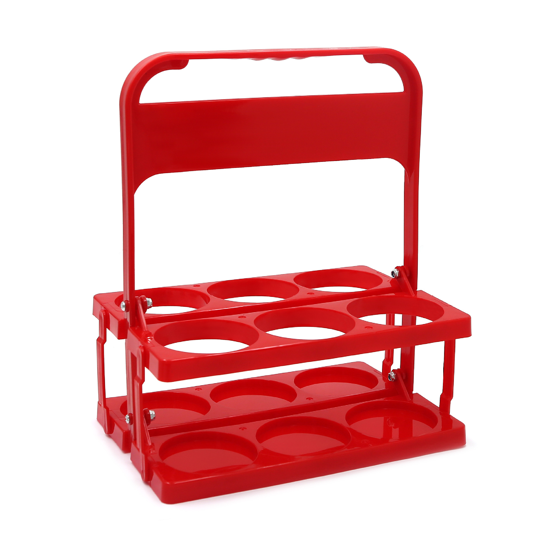 Cesta de cerveza de plástico plegable, soporte portátil de cerveza para bebidas, hervidor deportivo, soporte portátil, soporte para cerveza
