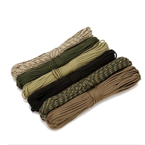 7 seven-core outdoor emergency rescue paracord braided 4MM mountaineering bracelet high-strength paracord bracelet wholesale