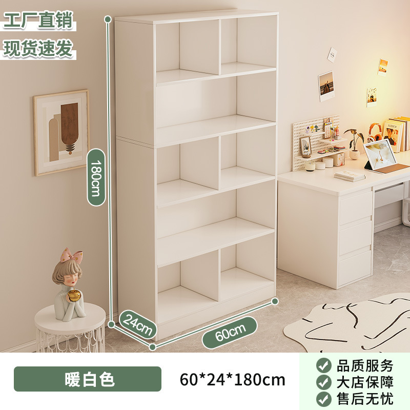 跨境简易书架落地置物架靠墙客厅置物柜家用储物柜收纳柜子展示柜|undefined