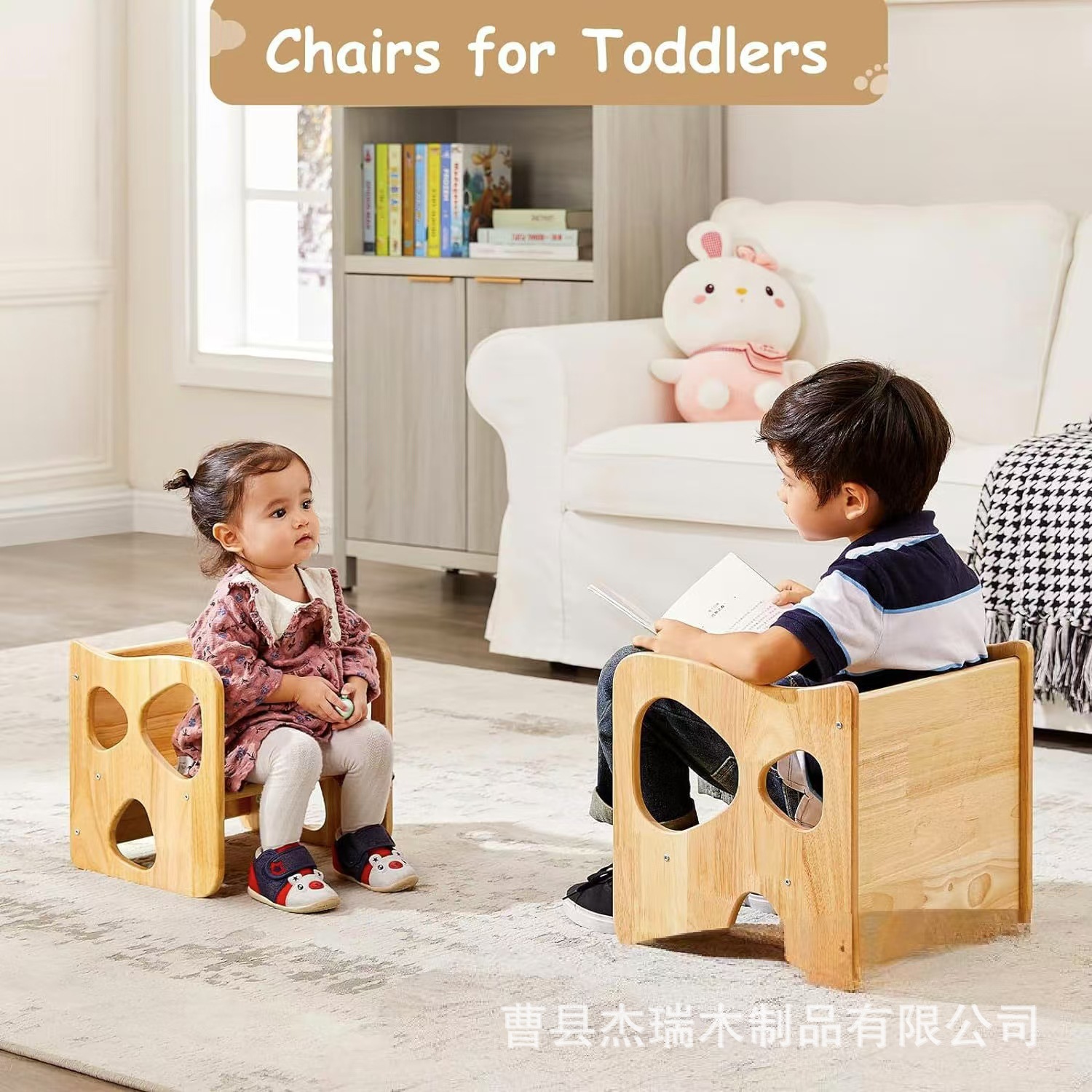 Cross-border Children's Weaning Table New Wooden Small Household Multi-function Learning and Drawing Table Children's Game Leisure Table