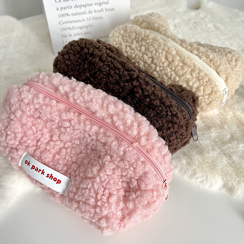 羊羔毛化妆包