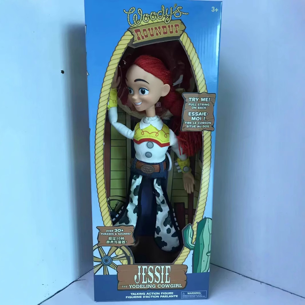 Juguetes sonoros, sheriff Woody, modelo de luz sonora hecha a mano.