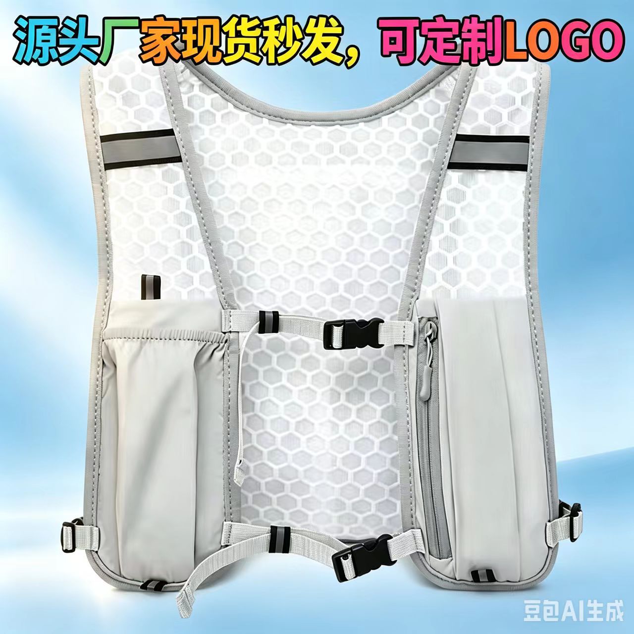 In-stock, instant delivery: Running phone bag, outdoor hiking vest bag, cycling and trekking vest bag, sports storage backpack