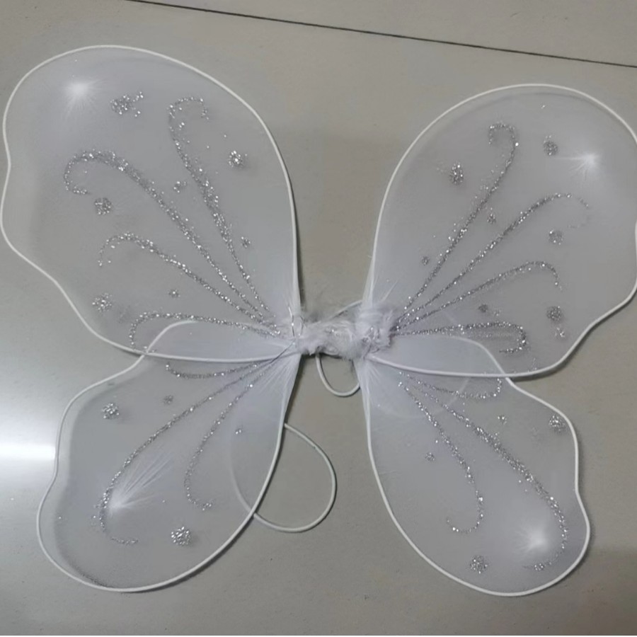 Alas de mariposa coloridas para niños, disfraz de actuación, accesorios para escenario