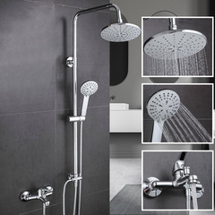 Cross-border full copper shower set shower set Joden bathtub faucet simple shower set pressure top spray head