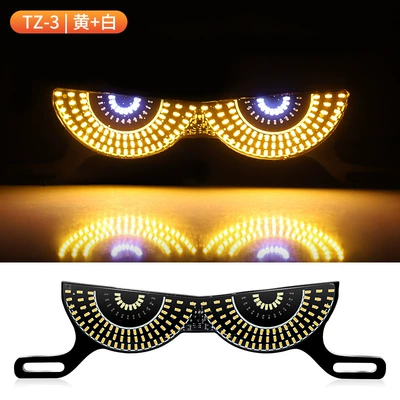 Other lights Light Triangle Semicircle Flashing Devil - semicircular-light-white-yellow-flashes