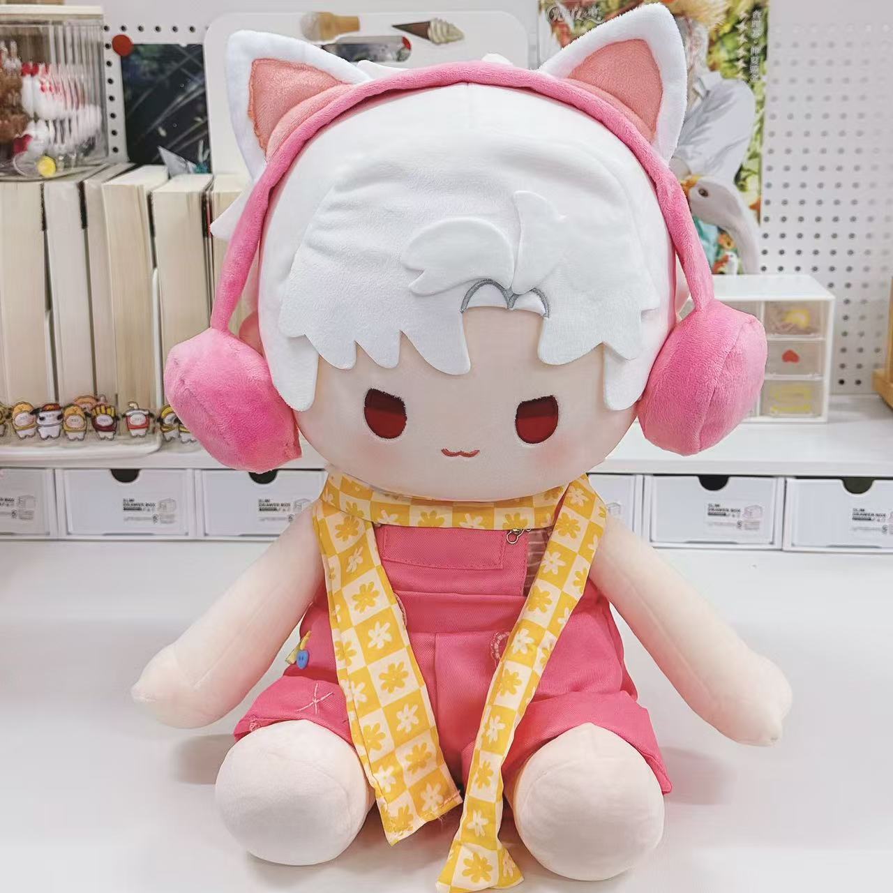 Rainbow Pop Sugar Doll Coat 40cm Cotton Doll suit Clothes Sitting Posture Replacement Clothes Cute Doll Coat