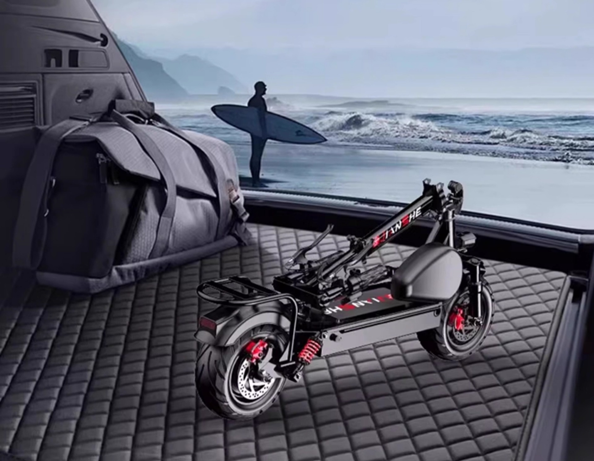 Suitable for Construction of Electric Scooters for Adults, Foldable Electric Scooters for Driving, Ultra-Light and Portable Lithium Batteries for Men and Women