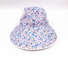 Hair mesh for adults, summer hat solar-powered for leisure, floral print, flowered, wholesale