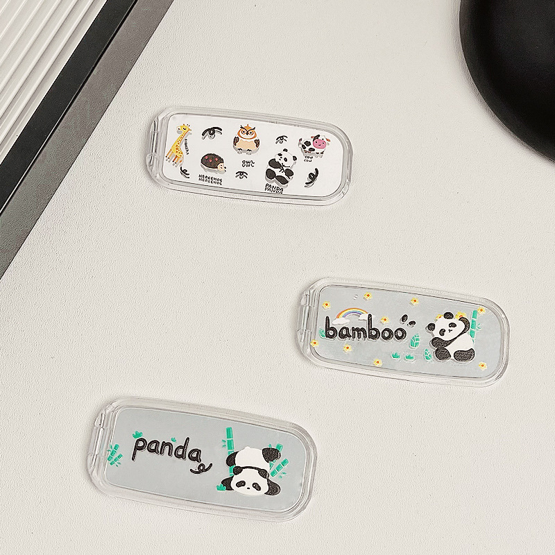 Mobile Phone Case Holder Adhesive Mirror Firm Horizontal and Vertical Screen Desktop Integrated Holder Cute Creative Niche Model for Men and Women