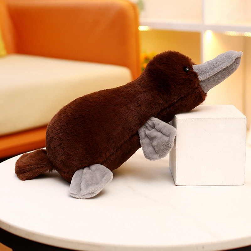 Pequeños lotes de simulación orrinco juguetes de peluche para niños regalos animales muñecas juegos para niños muñecas al por mayor image 8