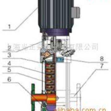 厂家供应光正QDLF轻型立式多级离心泵不锈钢增压管道泵轻型离心泵