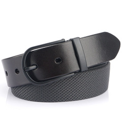 2020 New Leather Men's Belt Casual Lightweight Elastic Men's Inner Belt Versatile Jeans