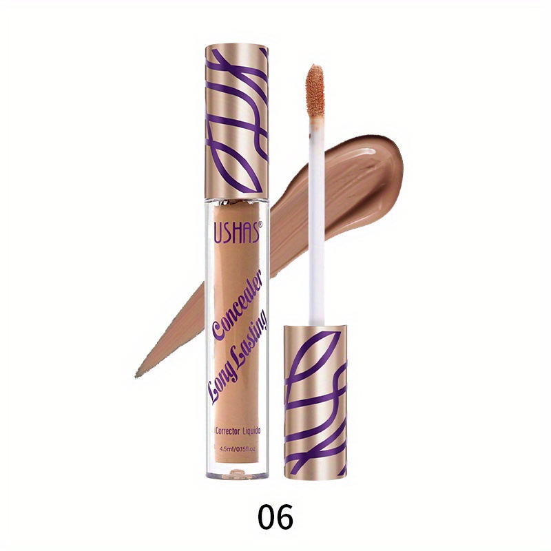 USHAS Cross-border spot líquido reparador lápiz corrector de larga duración impermeable control de aceite para cubrir las ojeras base líquida
