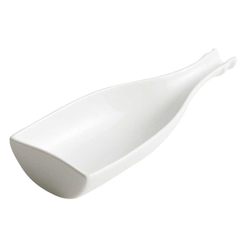 Botella de vino de cerámica en forma especial plato hondo plato frío hotel restaurante vajilla irregular plato pequeño plato artístico plato comercial