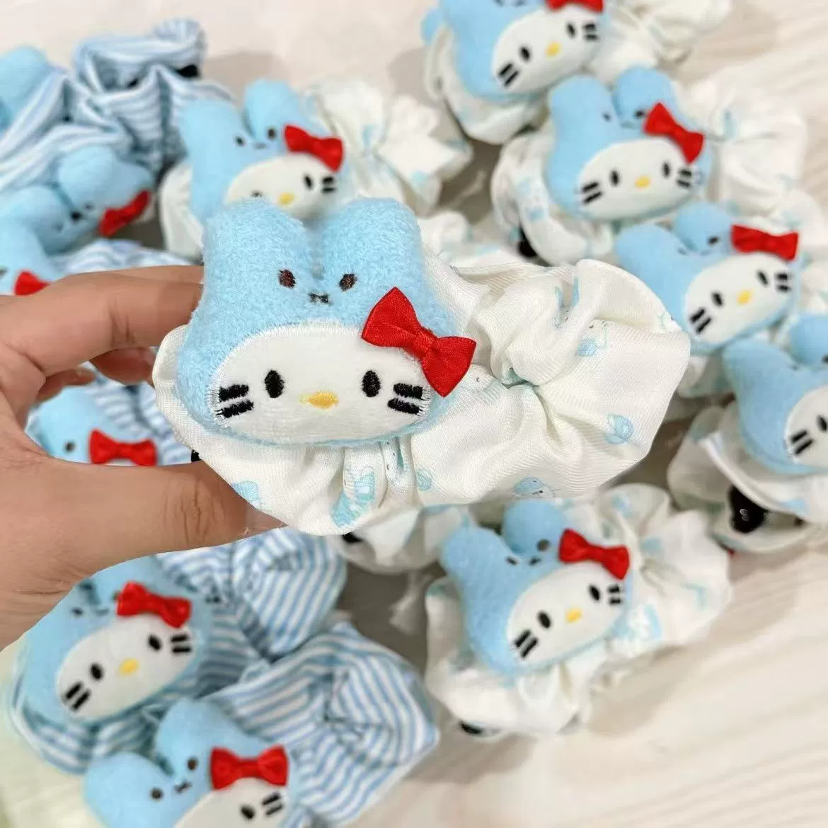Hello kitty, карикатурный модный универсальный аксессуар для волос
