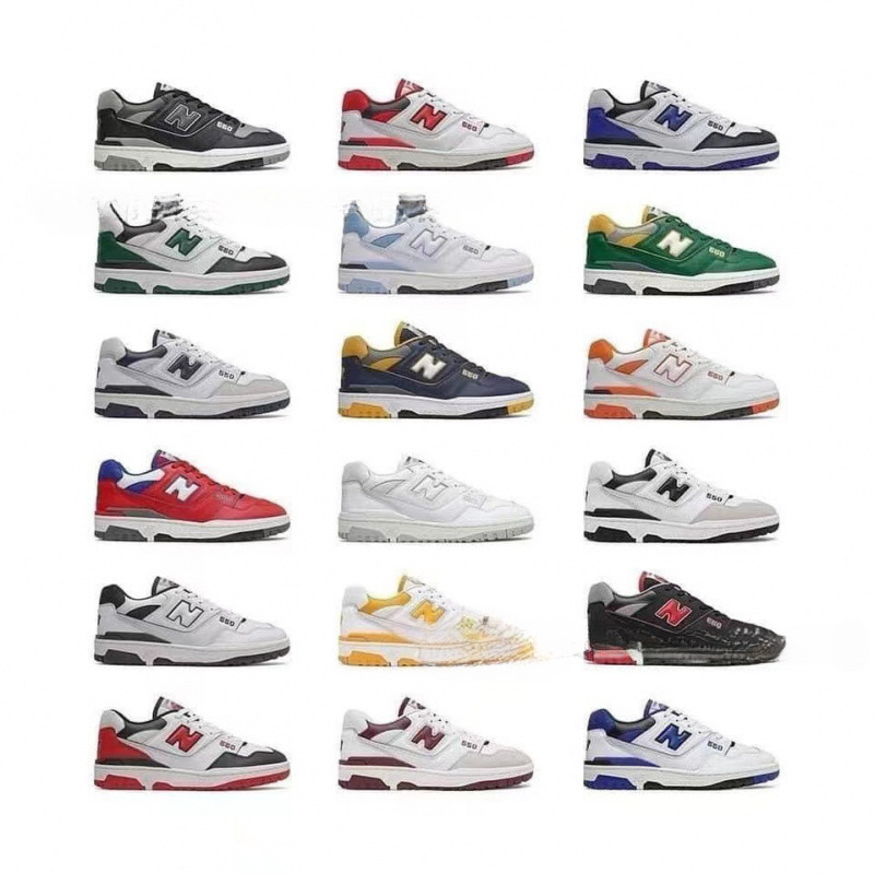 2022 Autumn/Winter Putian Nb550 Basketball Shoes Retro Sports Casual Cowhide Men's and Women's Shoes Wear-Resistant Collaboration Edition