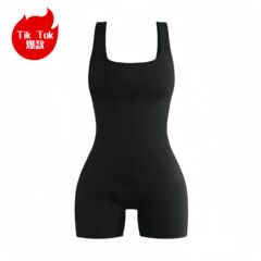 European and American cross-border one-piece yoga clothing for women, quick-drying running sports fitness clothing, threaded seamless sports yoga one-piece clothing