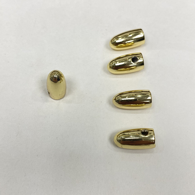 厂家包包五金配件金属尾夹吊钟子弹头尾夹鞋服衣帽饰品装饰