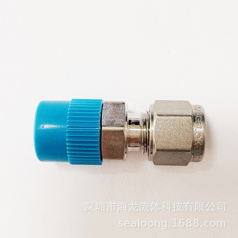 SS-6M0-1-2 Swagelok不锈钢卡套直通接头