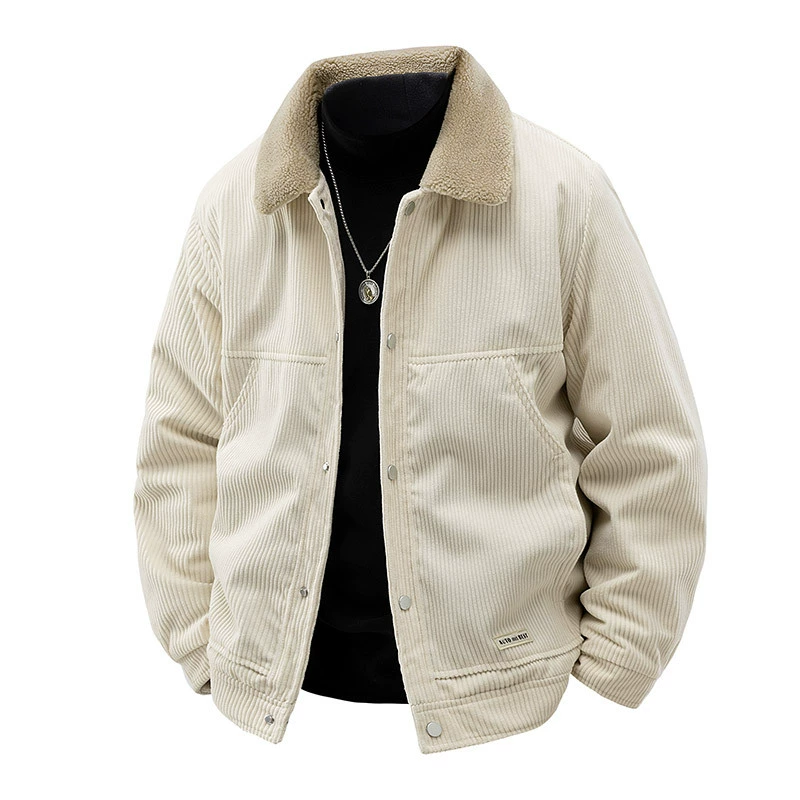 Autumn travel quilted jacket for men and women for leisure, increased thickness