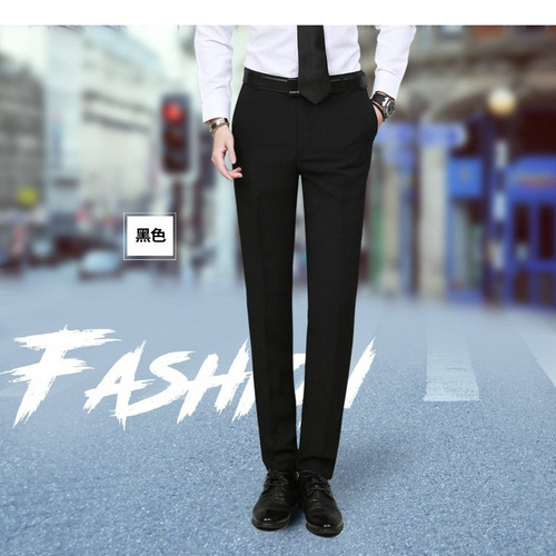 New Men's Business Slim Fit Western Pants Formal Spring Thin Casual Suit Pants Men's Casual Versatile