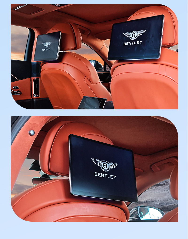 Suitable for 2024 25 Bentley Bentayga Flying Spur Rear Entertainment Screen Car Rear Tv Lcd Screen