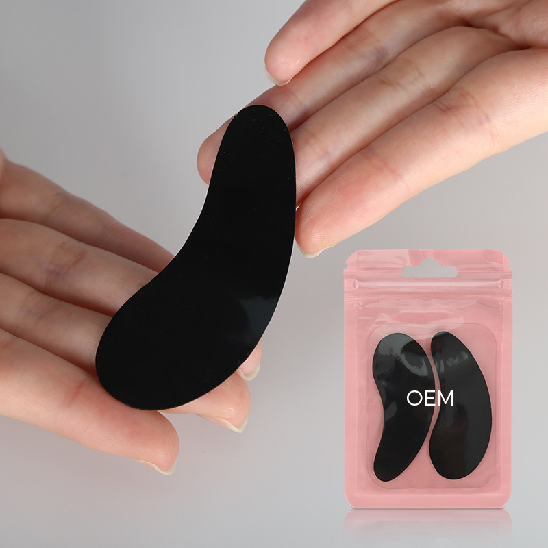 Máscara de ojos de silicona reutilizable y lavable de grado alimenticio, parche de silicona para ojos, parche de ojos imprimible transfronterizo de Amazon.