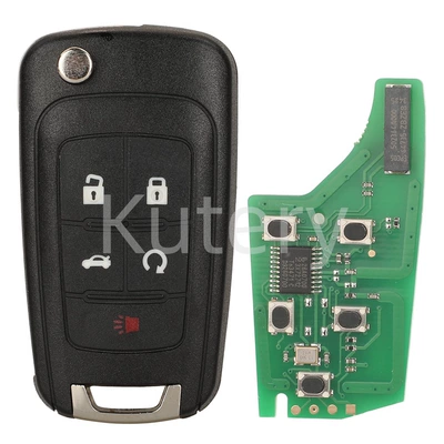 Buick Semi-Smart Remote Control | Car Keys - 315mhz-no-pit-on-the-back-plane-5-keys