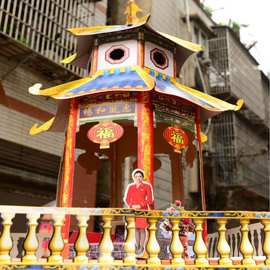 清明节祭祀品批发 宗教丧葬用品  新款六角观景小亭子  厂家直供