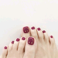 Y02-Smiling Sandal Polish Nail Art Nails, Enhances Nail White, 24 Pieces Boxed, Factory Direct Shipping