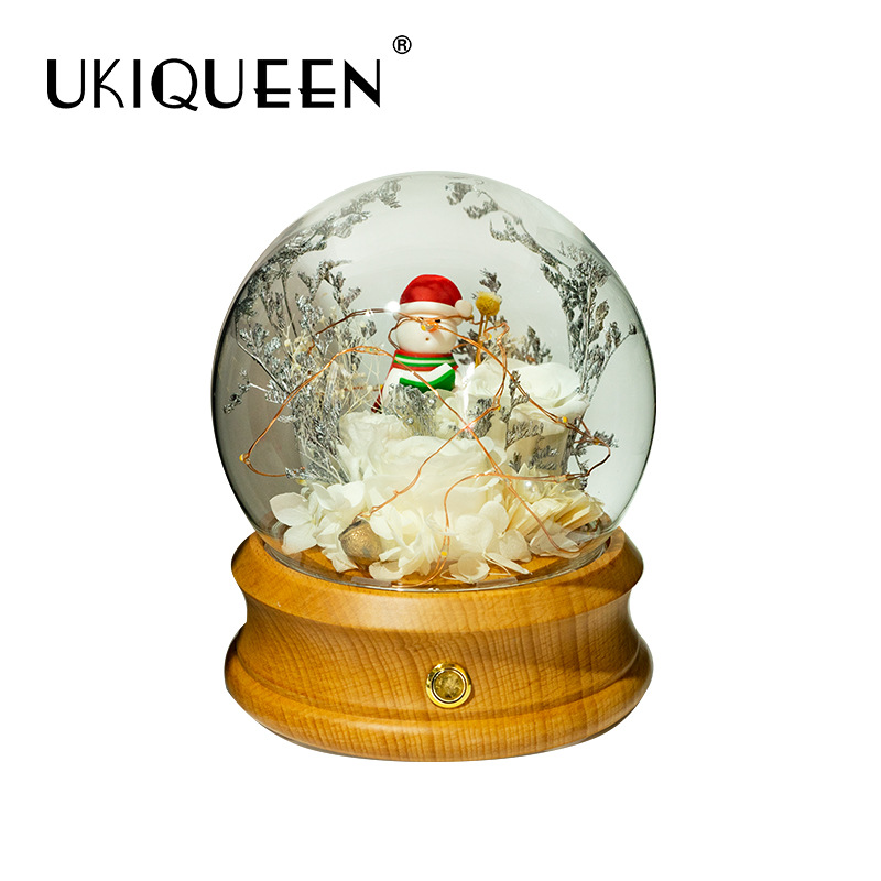 Naxi Reina eterna flor Bluetooth altavoz regalo al por mayor para novias decoración del hogar regalo creativo