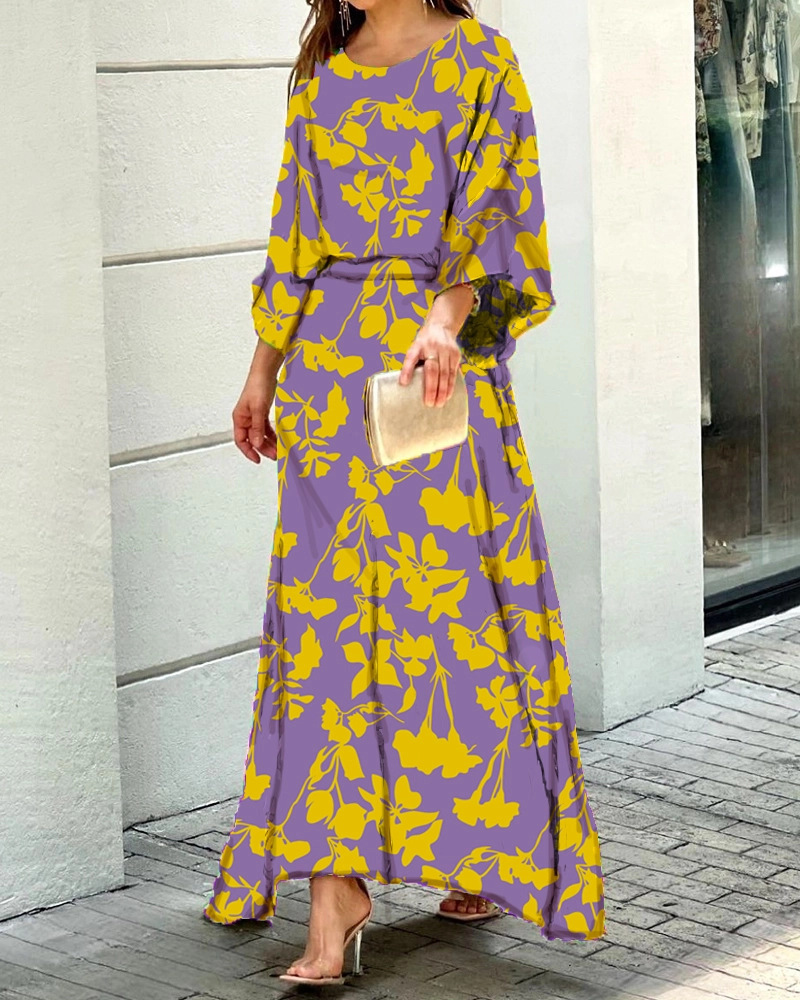 Casual Printing Polyester Printing Skirt Sets 2 Piece Set
