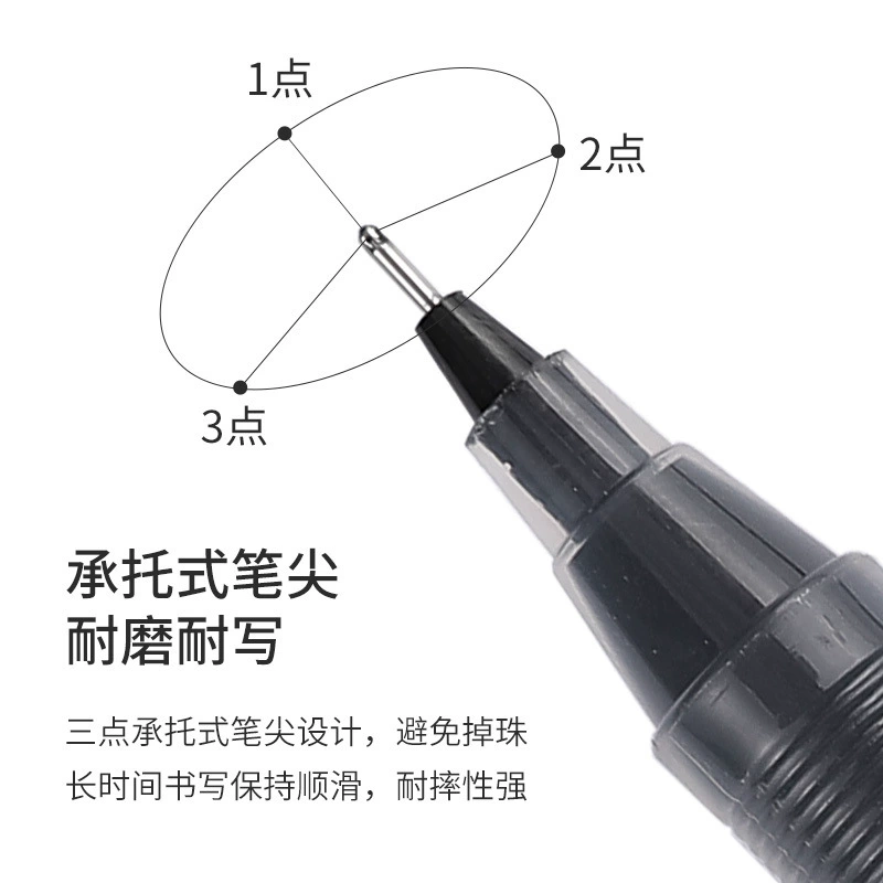 Capacious rollerball pen, black rollerball coloured pencils for students