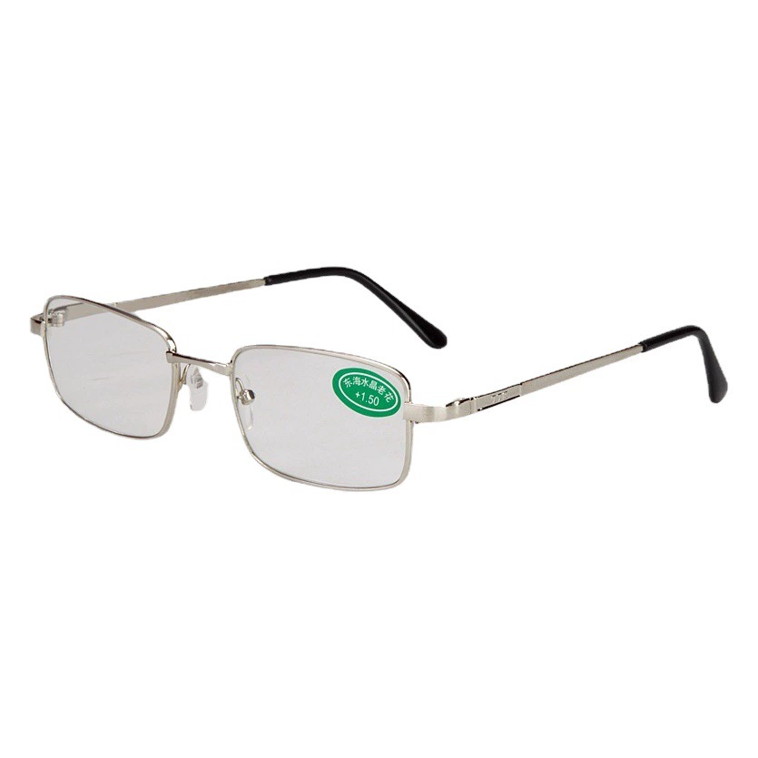 Заводские продажи Donghai стеклянные пресбиопические очки в стойле Кристалл Полная рамка очки для пожилых людей прозрачная коробка оптом пресбиопические очки для пожилых людей