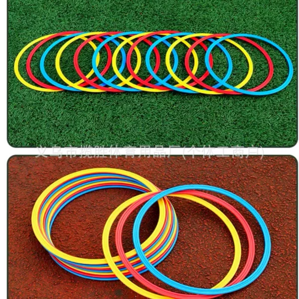 Agility Circle Speed Training Game Circle Hopscotch Jump Circle Soccer Training Non-Slip Portable