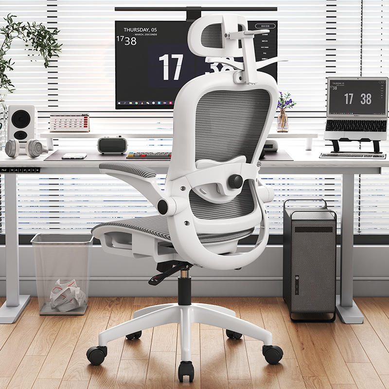 Silla ergonómica Cojín hueco de cintura 4D Almohadilla de aire de nivel 3 Bara de aire reclinable Puede ser feliz Computadora Hogar Oficina Silla de deportes electrónicos