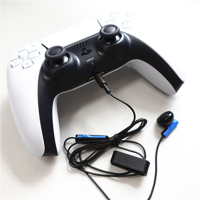Original PS4 Controller Headset, Brand New PS5 Gaming Stereo Headset, Single-Side Earphone for PS4 in Original Box