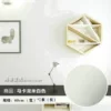 Macaron white white
