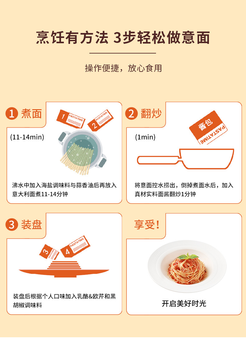 番茄肉酱意面_12