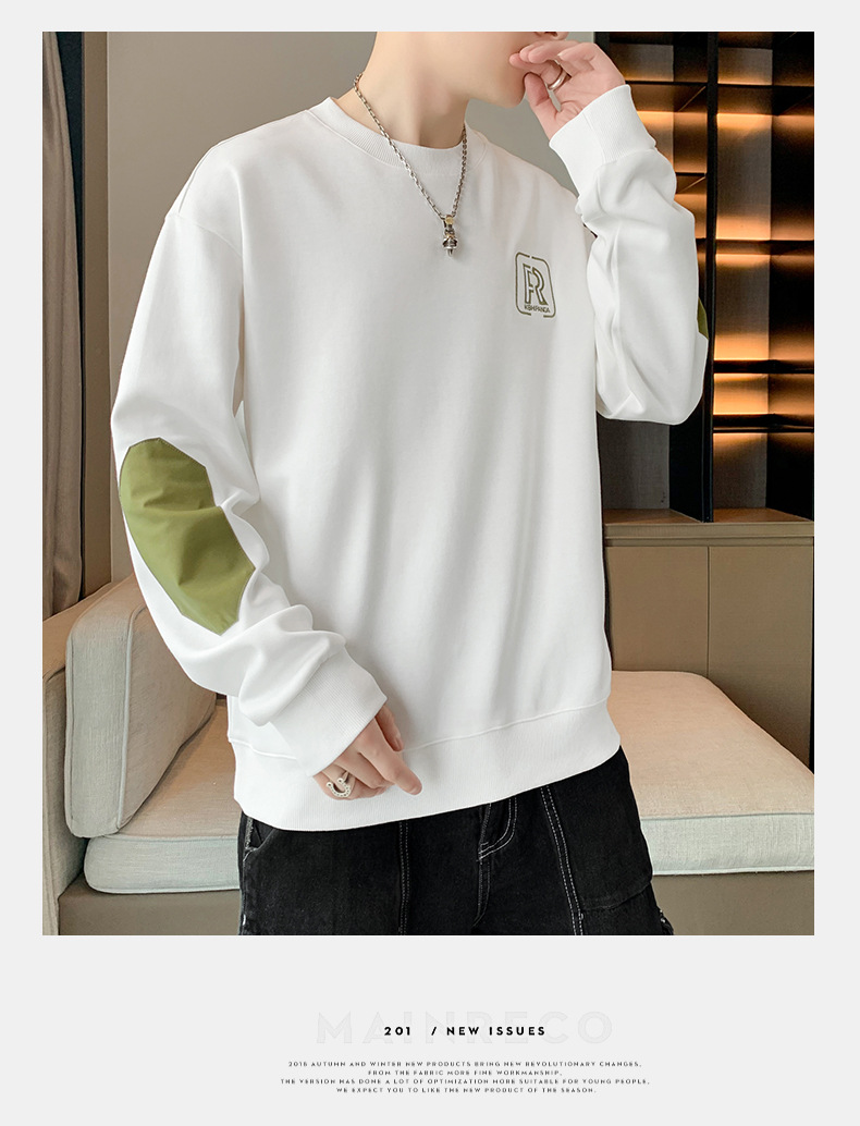 Stilvoller Herren Pullover Vielseitiges Langarmshirt Für Männer_voghion.com